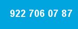 922 706 07 87 922 706 07 87